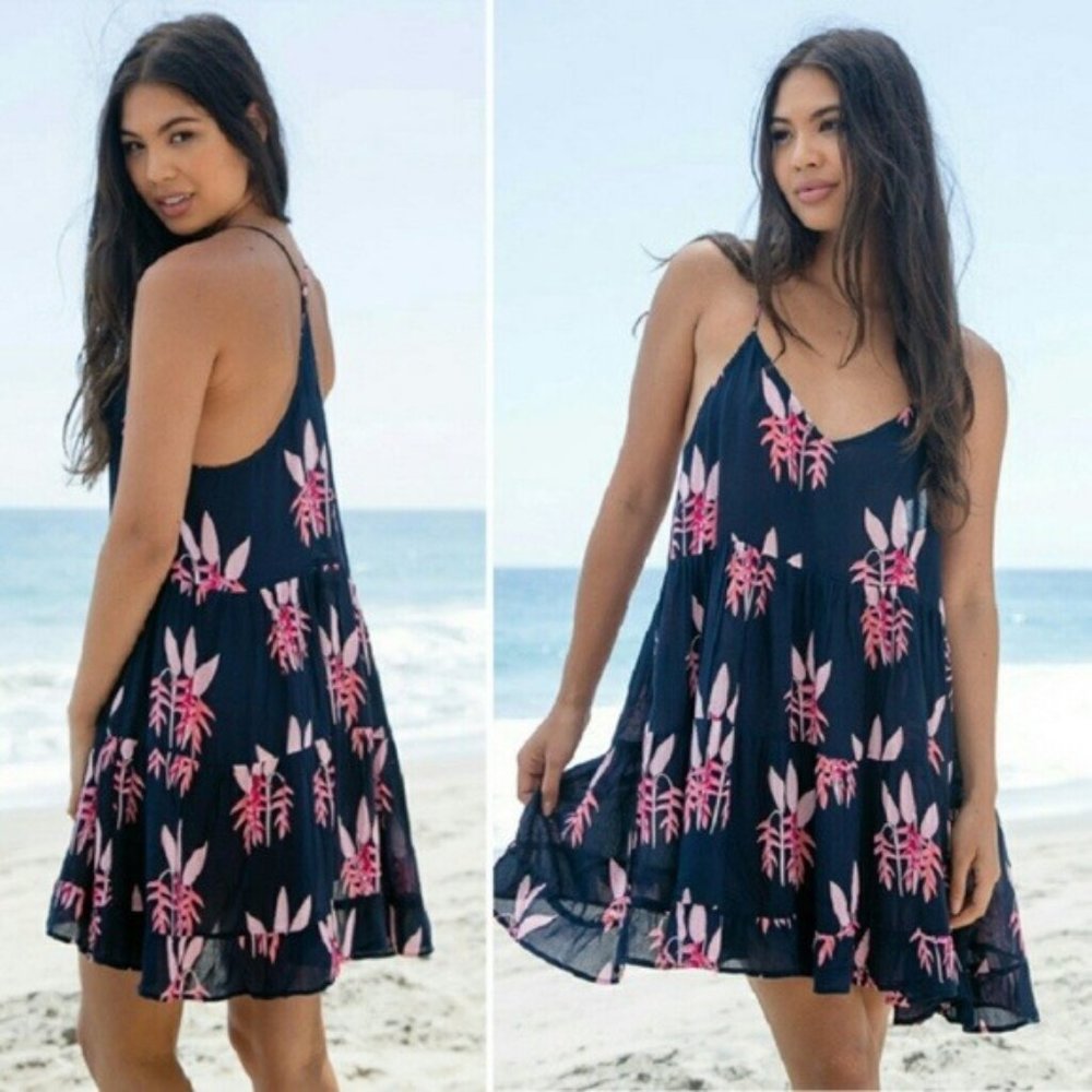 Acacia Heliconia Bahamas Dress Coverup Size XS/P